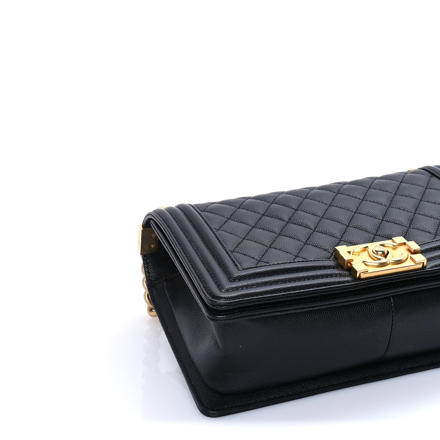 Chanel Caviair New Medium Boy Flap Bag Black