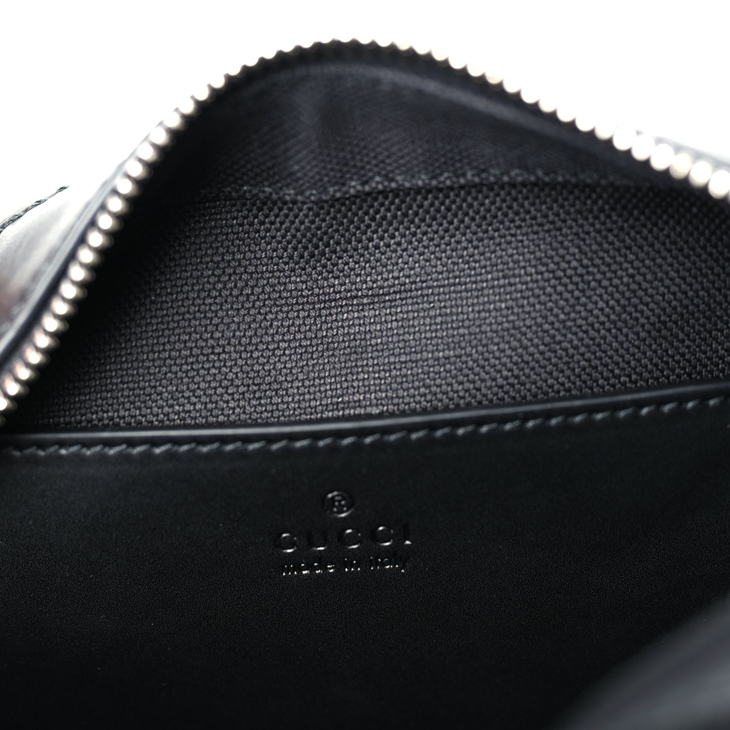 Gucci GG Supreme Monogram Web Shoulder Bag Black