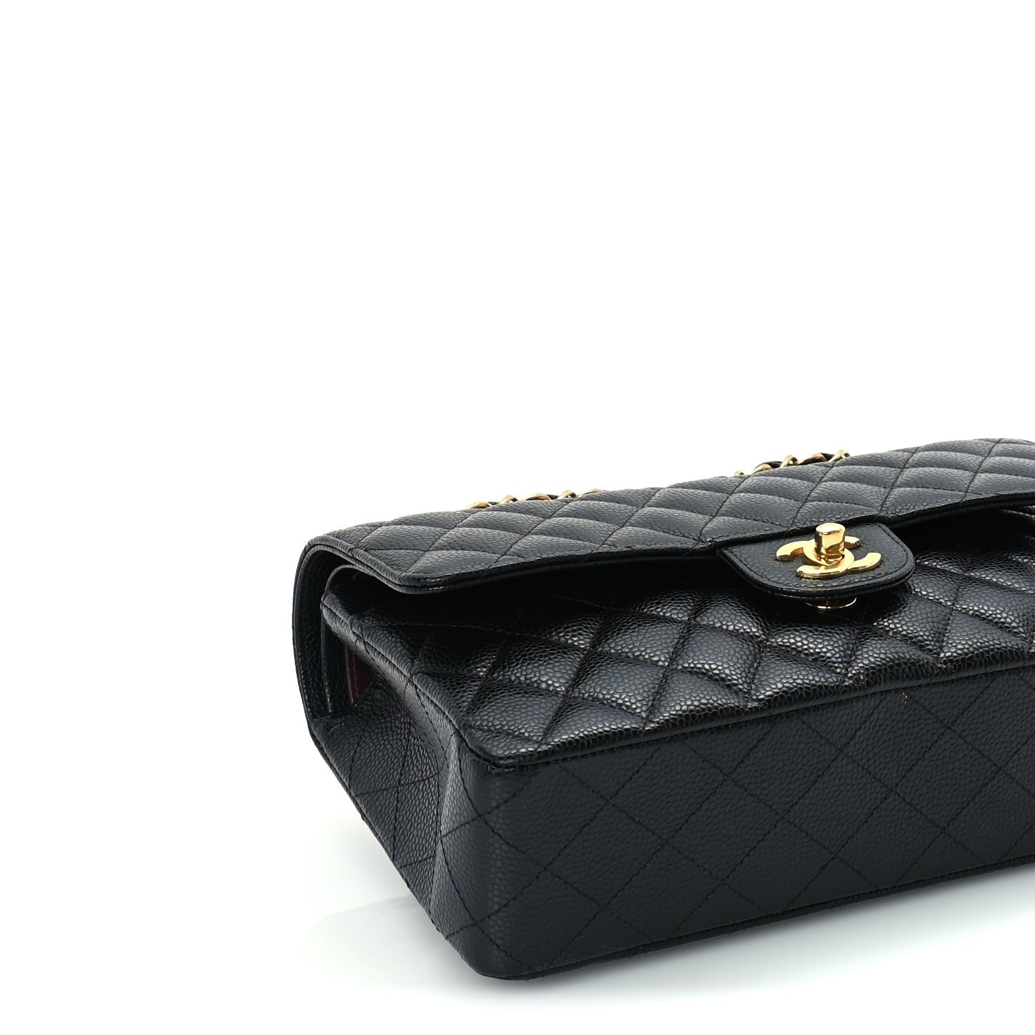 Chanel Caviar Quilted Medium Double Flap Black