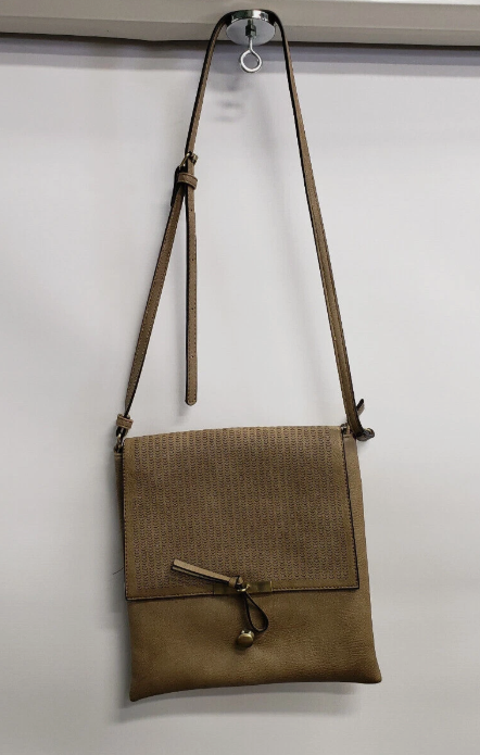 Womens Crossbody Bag Taupe Gently Used