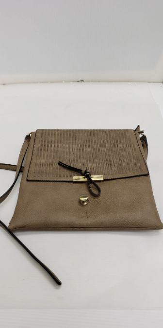 Womens Crossbody Bag Taupe Gently Used