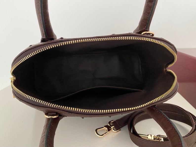 Elegant Dark Brown Women Bag
