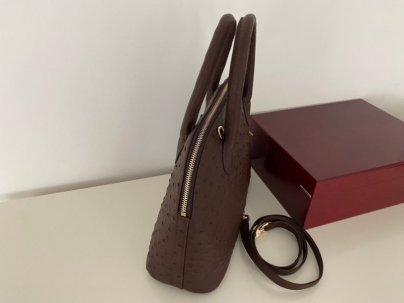 Elegant Dark Brown Women Bag